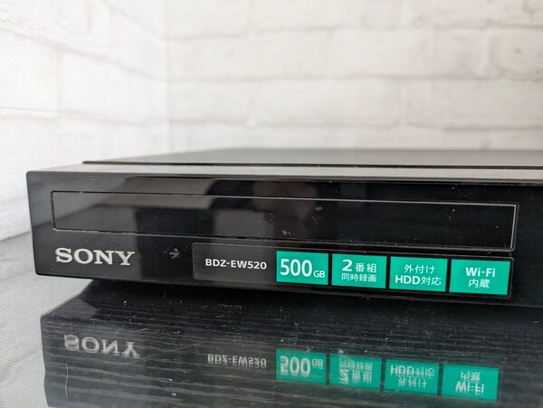SONY BDZ-EW520 500GB HDD搭載ブルーレイレコーダー BDレコーダー