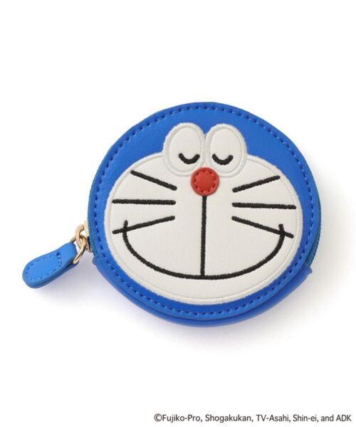 ROPE' PICNIC ロペピクニック ドラえもん コラボポーチ フェイス型ラウンドポーチ