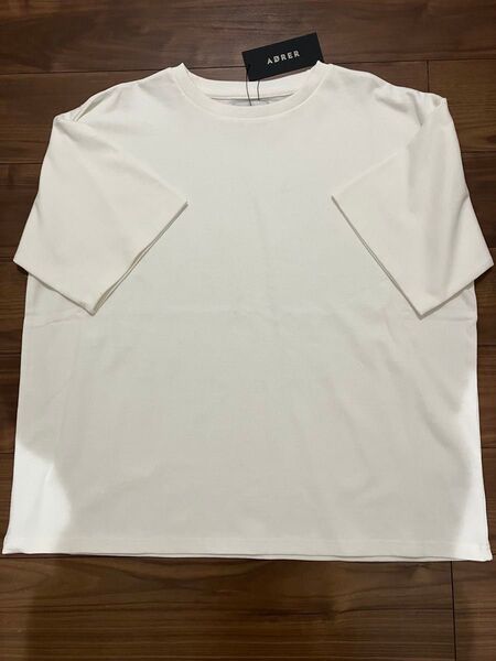 ADRER extra quality 超 heavy cotton tough big T白Tシャツ ホワイト 未使用 Mサイズ