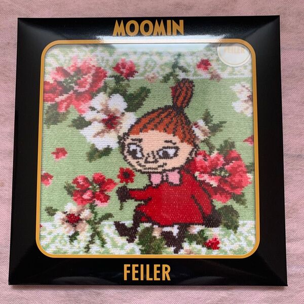 ★フェイラー★FEILER★ムーミン コラボ リトルミイ/ブルーム ハンカチ 1枚 MOOMIN