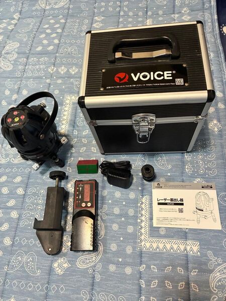 Voice VLR-5X レーザーレベル墨出し機 受光器セット