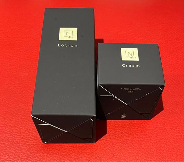 N organic Vie モイストリッチ ローション 100ml×1箱 バリア クリーム 47g×1箱 【新品未開封】 乳液