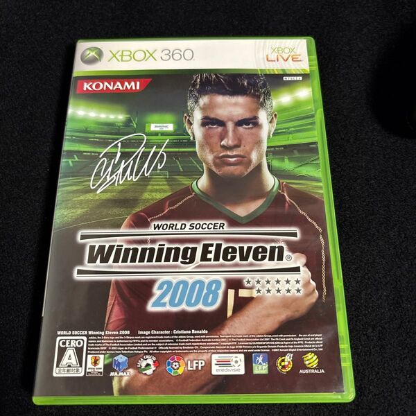【Xbox360】 WORLD SOCCER Winning Eleven 2008 ウイニングイレブン 2008