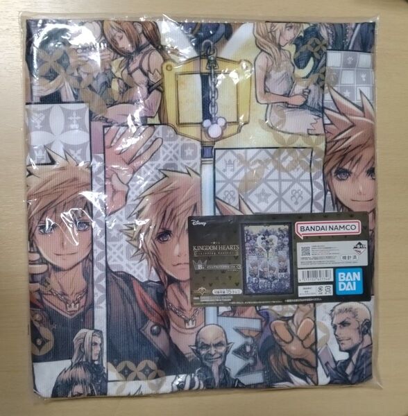 未開封 一番くじ キングダムハーツ KINGDOM HEARTS Linking Hearts B賞 ビジュアルバスタオル