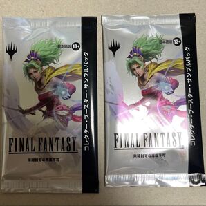 日本語 コレクターブースター サンプルパック 2パック ファイナルファンタジー