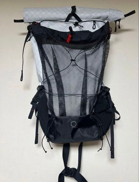 山と道 THREE バックパック Cloud Gray Size L 45L Breathable Pad付き 登山 リュック