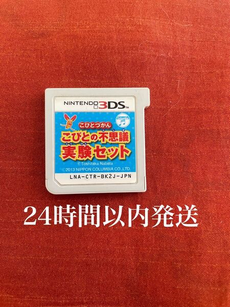 ※値下げ不可※ こびとづかん こびとの不思議 実験セット 3DS ソフト カセット