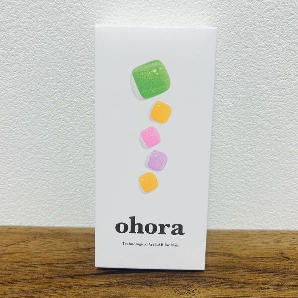 ohora セミキュアジェルネイルシート ジェルネイルシール