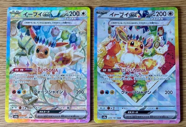 ポケモンカード テラスタルフェスex イーブイex SAR 2枚セット