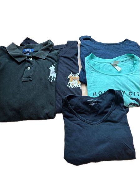 まとめ売り 半袖 Tシャツ アルマーニ ラルフローレン ポロ 中古 セット シャツ エンポリオアルマーニ