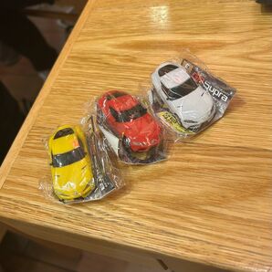 【公式トヨタライセンス】GRスープラ プルバックカー ヘッドライト点灯 3個セット【未使用】