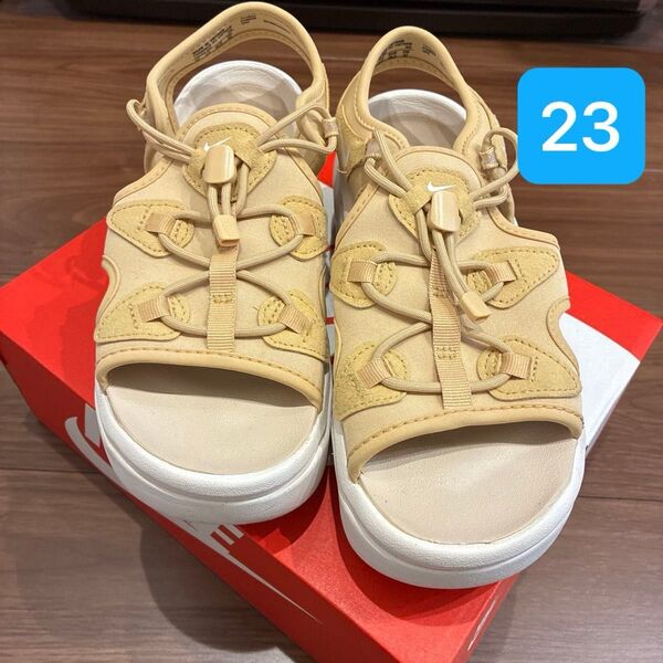 NIKE 23cm エア マックス ココ ウィメンズサンダル ナイキ ベージュ