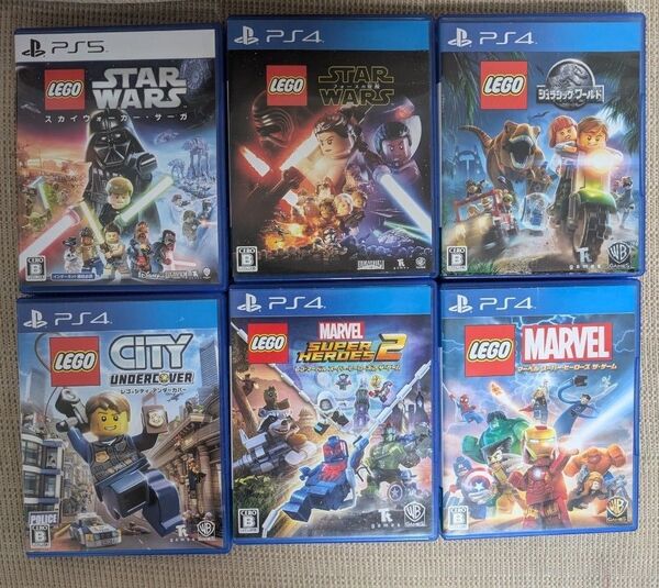 ps5レゴ スターウォーズ ps4 レゴシリーズ 6点まとめ売り セット