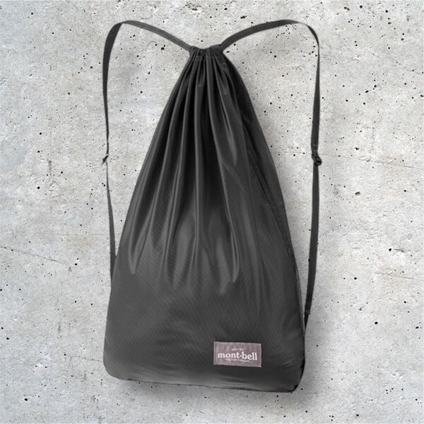 mont-bell モンベル ウルトラライトナップサック UL 新品 ブラックblack ultralight new 黒