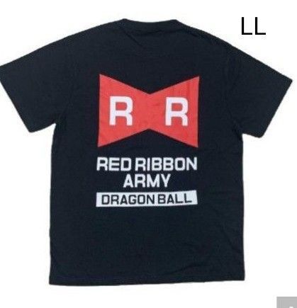【新品】LLサイズ ドラゴンボール レッドリボン軍 Tシャツ 半袖 ブラック
