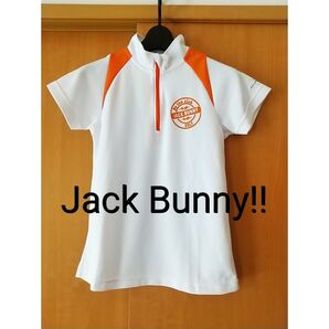 Jack Bunny!!ジャックバニー★ハーフジップシャツレディース女性ゴルフ