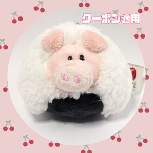 【ピンクピッグ】NICI オニギリ キーリング