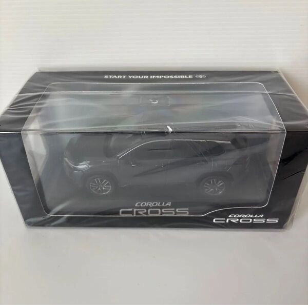トヨタ 新型カローラクロス ミニカー カラーサンプル アッシュ【新品未開封】
