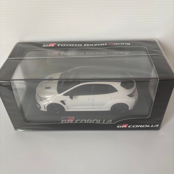 トヨタ 新型 GRカローラ ミニカー カラーサンプル スーパーホワイト 白【新品未開封】