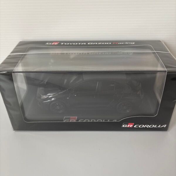 トヨタ 新型GRカローラ ミニカー カラーサンプル プレシャスブラックパール 黒【新品未開封】