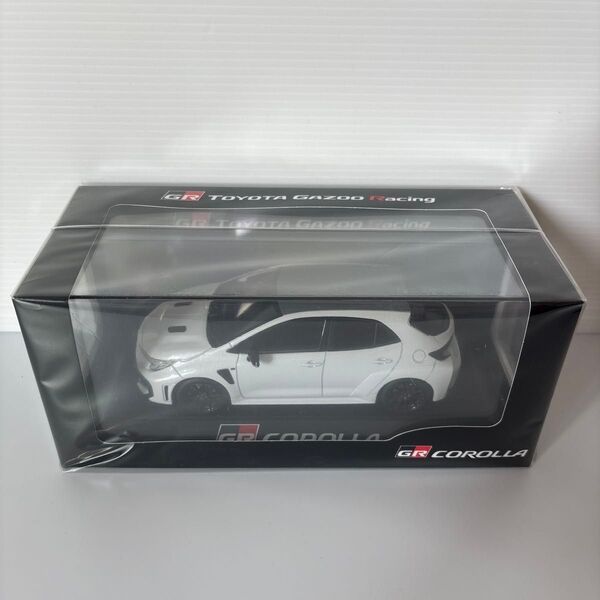 トヨタ 新型GRカローラ 後期型 ミニカー カラーサンプル プラチナホワイトパール【新品未開封】