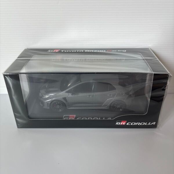 トヨタ 新型GRカローラ ミニカー 後期型 カラーサンプル プレシャスメタル【新品未開封】
