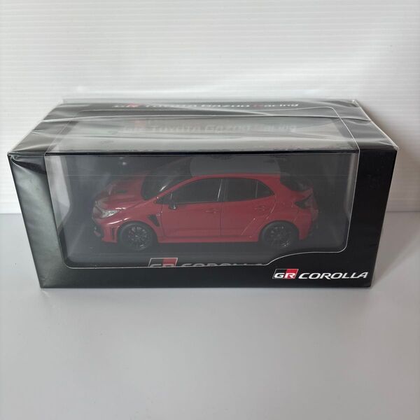 トヨタ 新型GRカローラ ミニカー 後期型 カラーサンプル エモーショナルレッド 赤【新品未開封】
