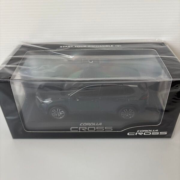 トヨタ 新型カローラクロス ミニカー カラーサンプル マッシブグレー【新品未開封】