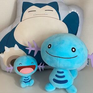 ポケットモンスター カビゴン ナムコくじ A賞 ぬいぐるみ ウパー 3点セット