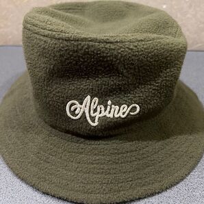 Alpine フリース バケットハット