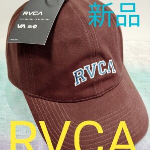 【新品 RVCA(ルーカ)】シンプルロゴのコットンキャップ【2025年夏】ARCH CAP BF04AP91 定価4950円の品