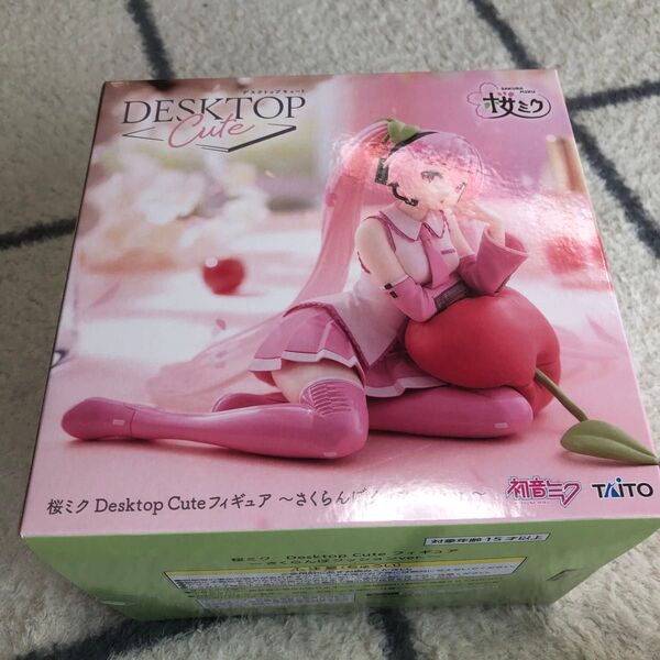 初音ミク 桜ミク DESKTOP Cute フィギュア さくらんぼクッションver. 新品未開封 翌日発送