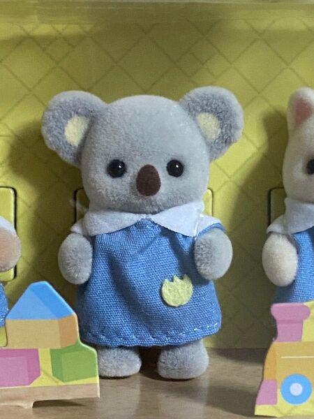 【新品】②シルバニアファミリー 森のたのしいようちえん おともだちいっぱいセット コアラの赤ちゃん ピンクのリュック付き!
