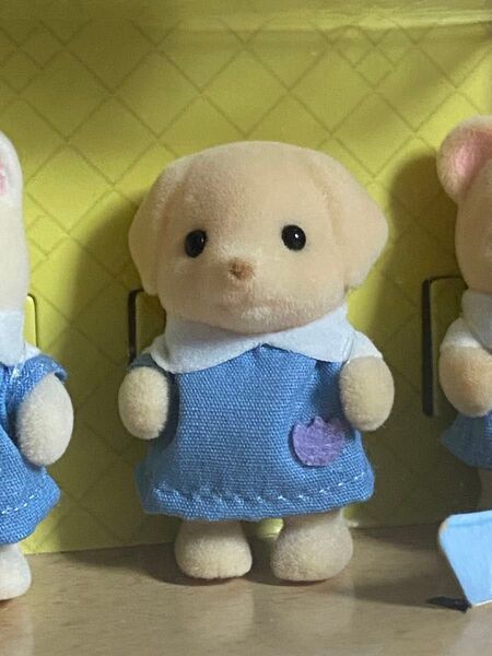 【新品】④シルバニアファミリー 森のたのしいようちえん おともだちいっぱいセット ラブラドールの赤ちゃん リュック付き!