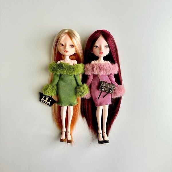 Amy 1/6 カスタム ドール dayuanbao バービー bjd 球体関節人形 ブライス qbaby キャストドール