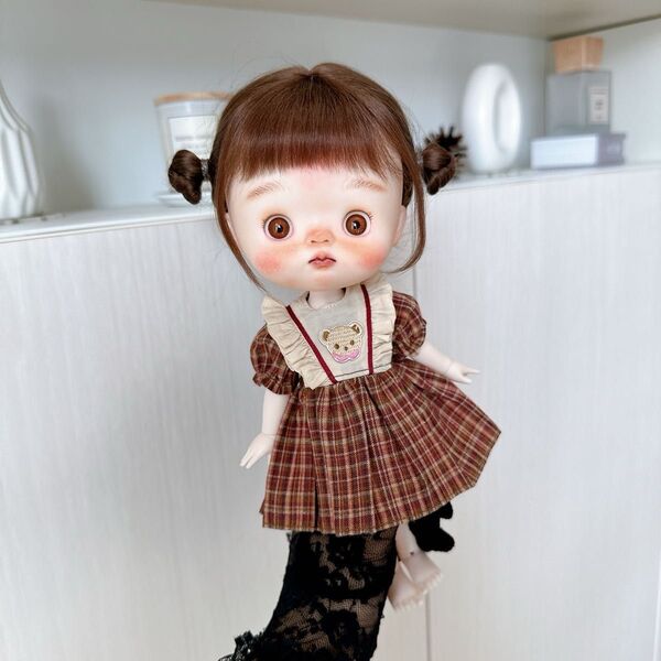 qbaby puppy dayuanbao bjd カスタムドール ウィッグ 球体関節人形