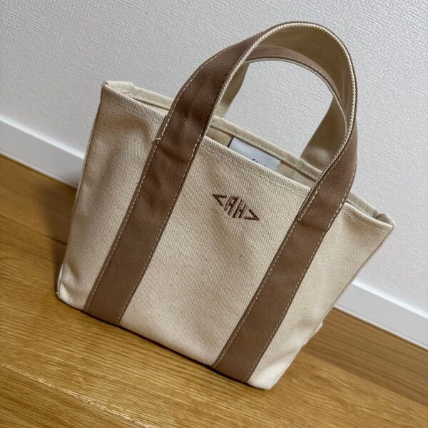 【新品未使用】Ron Herman ロンハーマン オーガニック キャンバス トートバッグ xsサイズ ベージュ