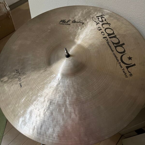 イスタンブール istanbul agop mel lewis 20 jazz ride シンバル メルルイスモデル