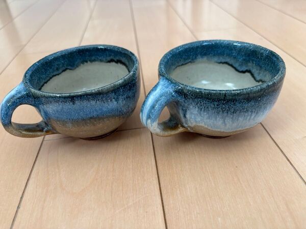 陶器 マグカップ 益子焼 2個セット
