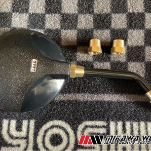 リード ミラー 真鍮 デコナット デコレーション ナット 左右1台分 検 Z1 Z2 KZ Z400FX KH SS CBX