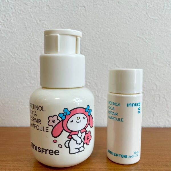 【新品・未使用品】イニスフリー レチノール シカリペアセラム マイメロ 美容液 30mL+15mL マイメロディー