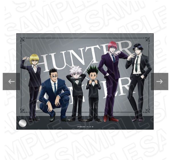 HUNTER×HUNTER ハンターハンター ラメミニアクリルアート スーツバージョン