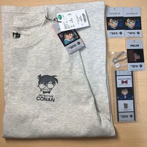 名探偵コナン andSTコラボ バッグシシュウT オートミール50