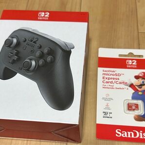Nintendo Switch2 Proコントローラー任天堂microSD Express Card 256GB Switch2