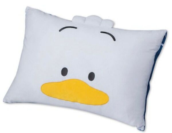 即決 あひるのペックル ダイカット枕 43×63 新品タグ付き サンリオキャラクターズ まくら ピロー クッション