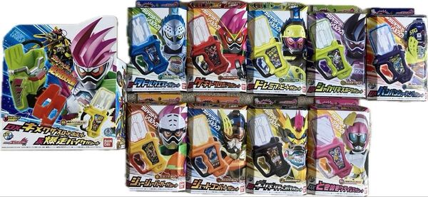 仮面ライダーエグゼイド dxキメワスロットホルダー&爆走バイクガシャット タドルクエスト ゲキトツロボッツ ジュージューバーガー