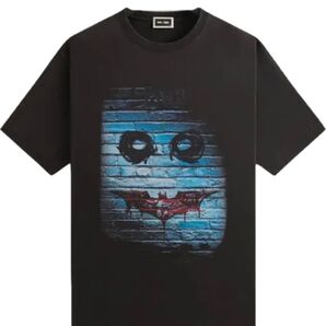 Kith x Batman Dark Knight Teaser Vintage Tee "Black" Boxロゴ M