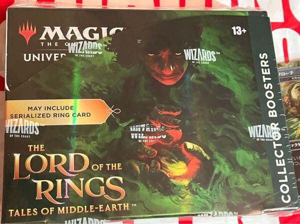 MTG 指輪物語:中つ国の伝承 コレクター・ブースター 英語版 1box シュリンク付き コレブ 新品未開封品 特典付き