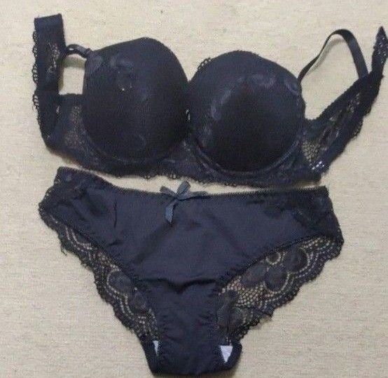 ホームクリーニング済 補正ブラジャーショーツセット