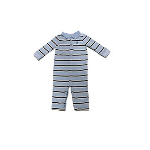 【Ralph Lauren ラルフローレン】カバーオール ロンパース ボーダー柄 ベビー 6M 70cm